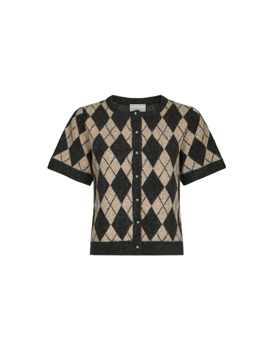 ALLESTAR CHECK KNIT CARDIGAN NN