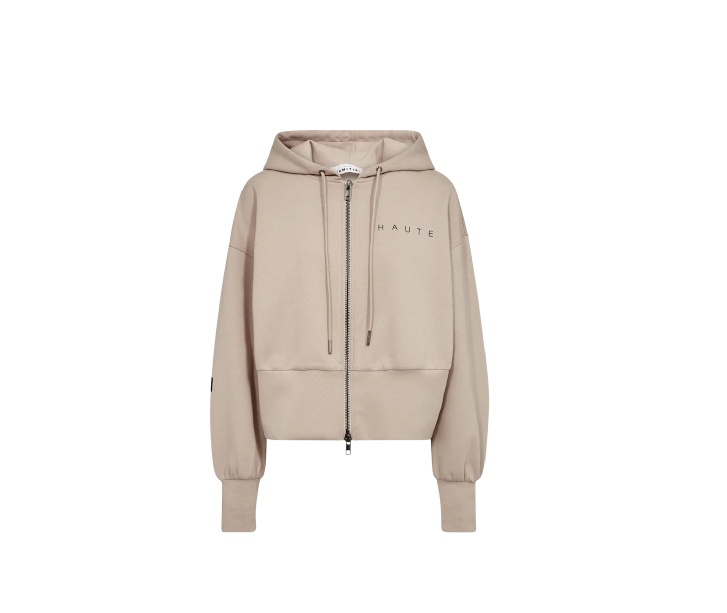 MAXI SPLIT ZIP HOODIE