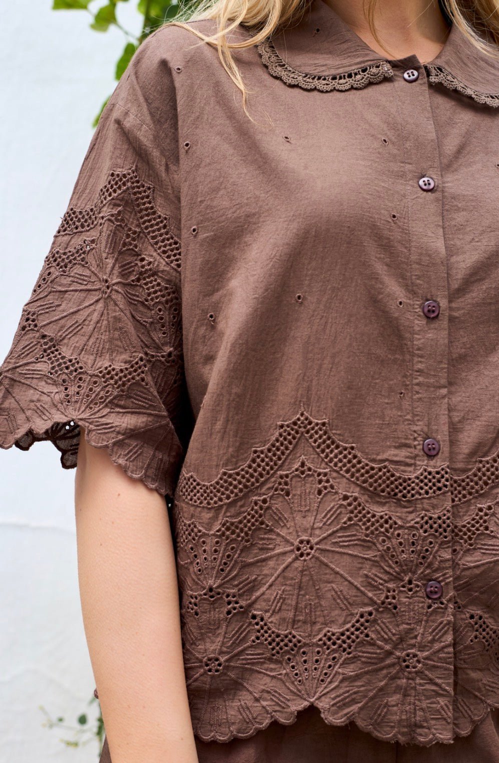 AGNETA LACE BLUSE BC - LifeStyle Hedensted