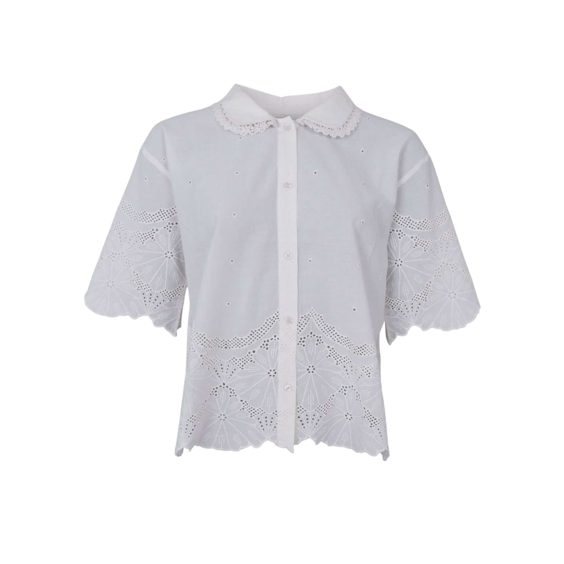 AGNETA LACE BLUSE BC - LifeStyle Hedensted
