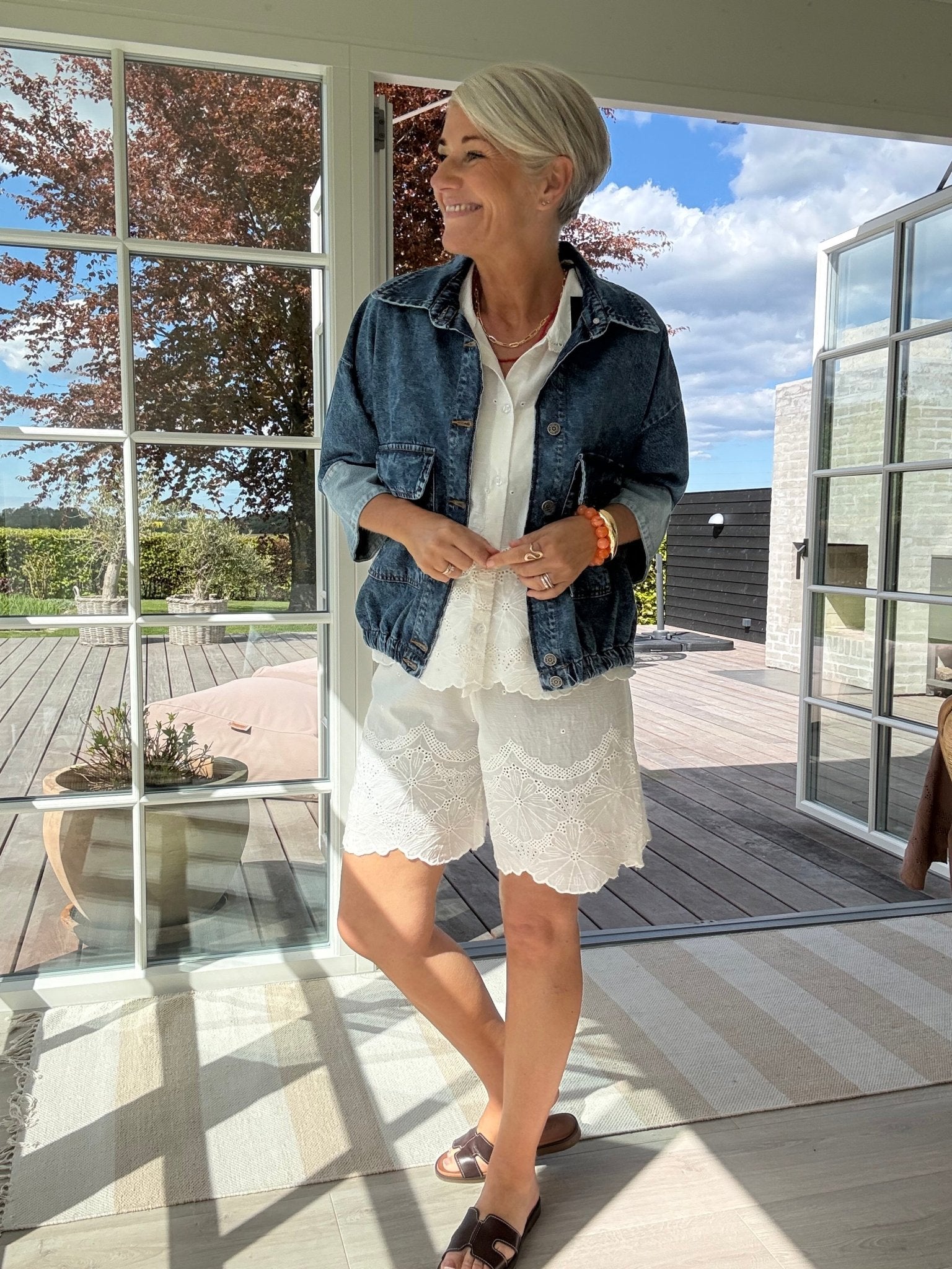 AGNETA LACE BLUSE BC - LifeStyle Hedensted