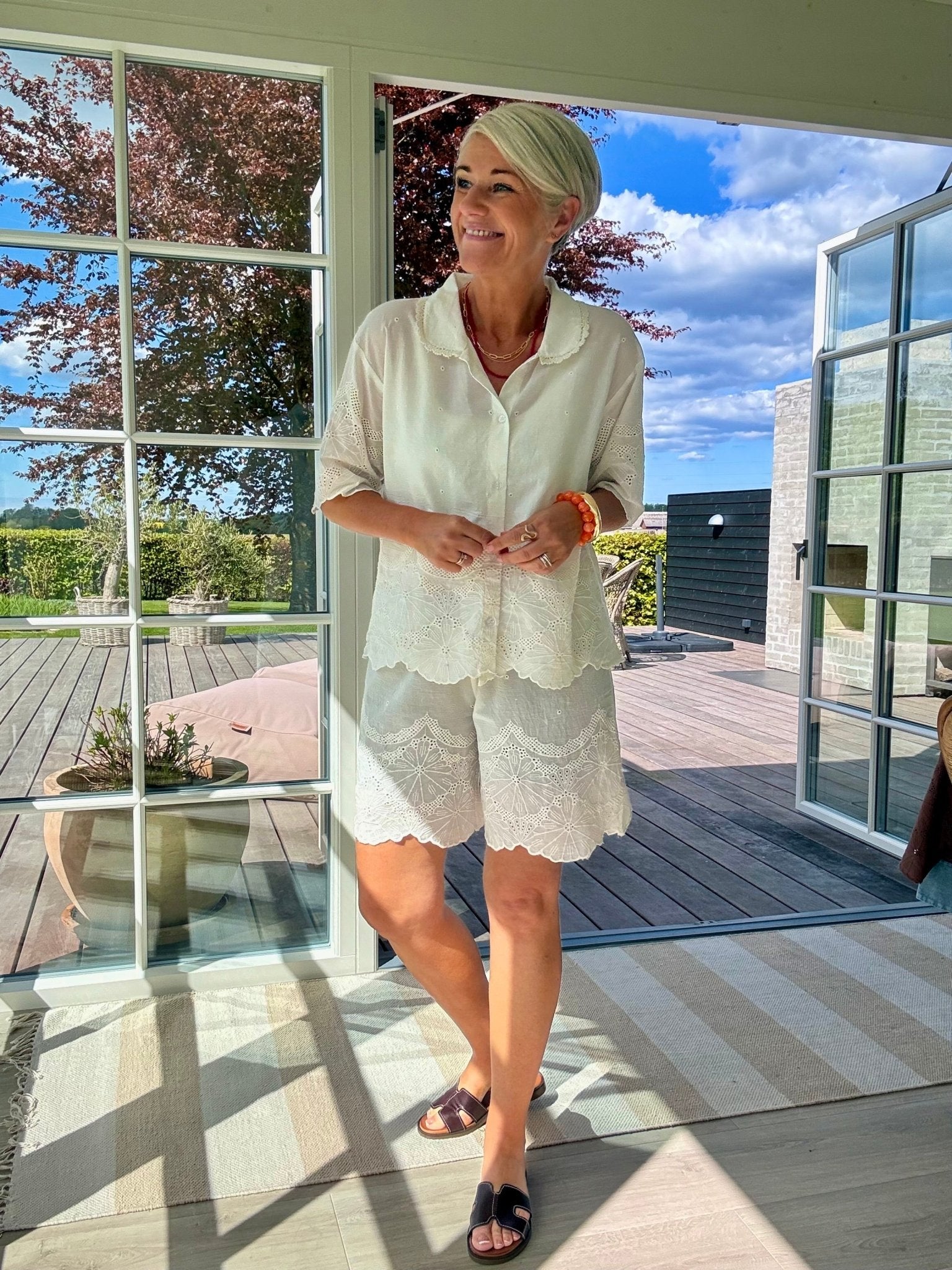 AGNETA LACE SHORTS BC - LifeStyle Hedensted