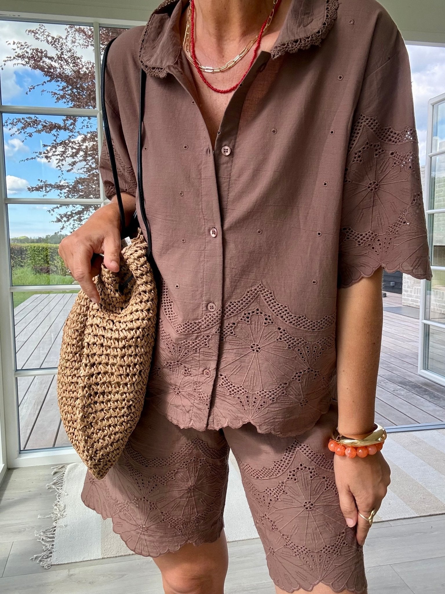 AGNETA LACE SHORTS BC - LifeStyle Hedensted