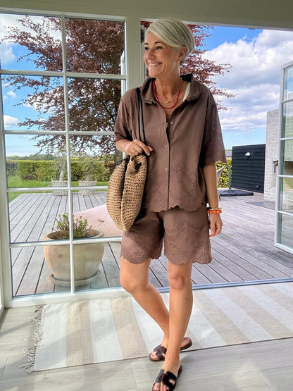 AGNETA LACE SHORTS BC - LifeStyle Hedensted