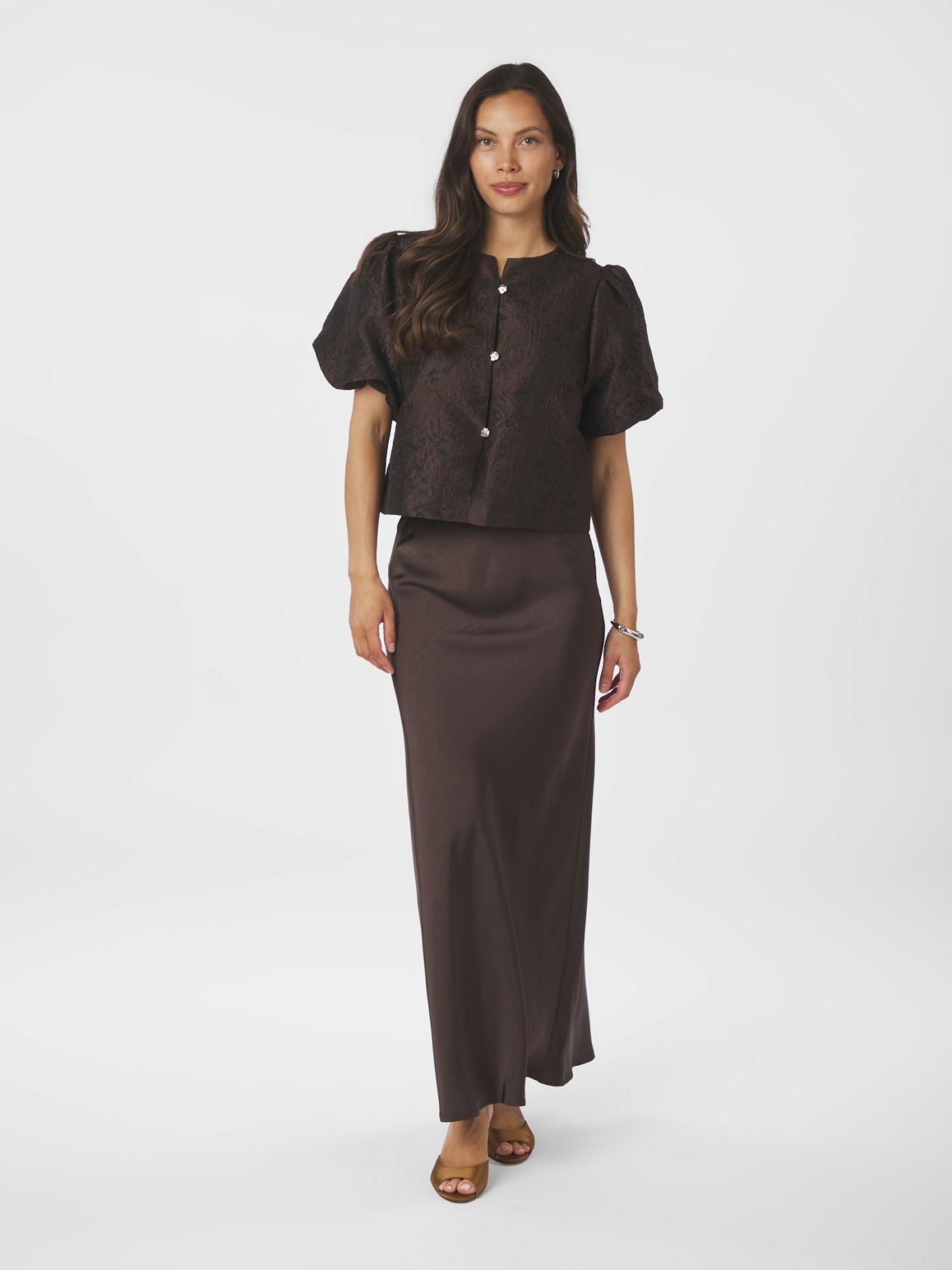AISA BROCADE BLOUSE NN - LifeStyle Hedensted