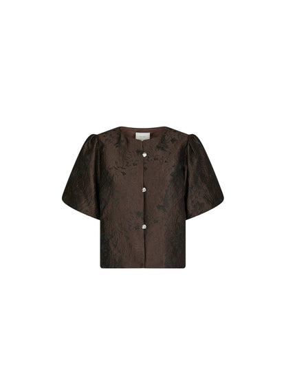AISA BROCADE BLOUSE NN - LifeStyle Hedensted