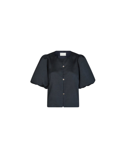 AISA DULL SATIN BLUSE NN - LifeStyle Hedensted