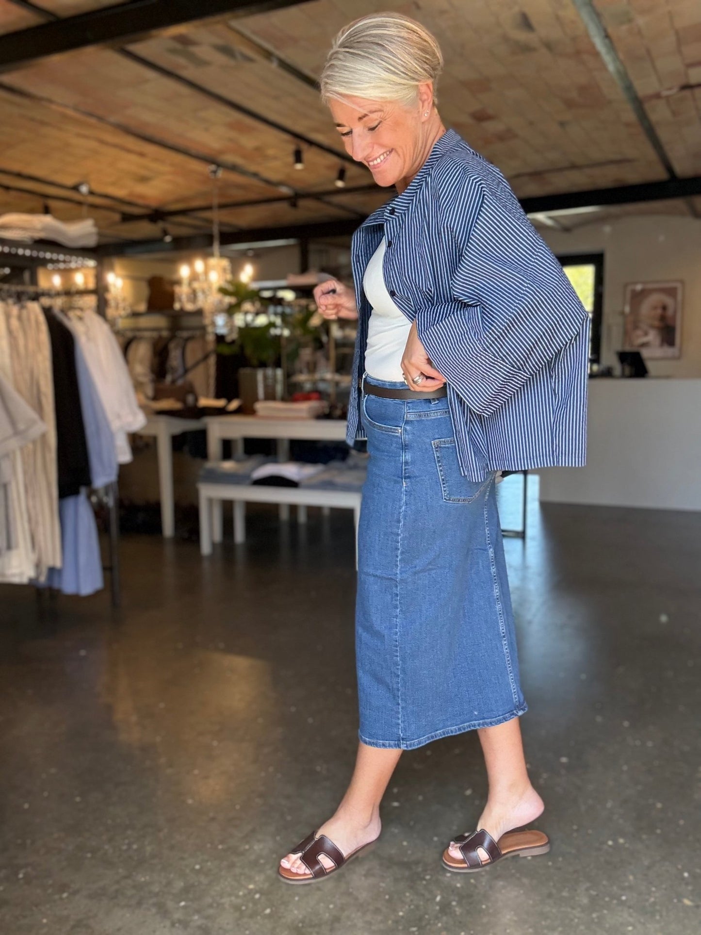 ALLY LOOSE SKJORTE BC - LifeStyle Hedensted