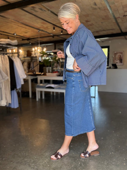 ALLY LOOSE SKJORTE BC - LifeStyle Hedensted