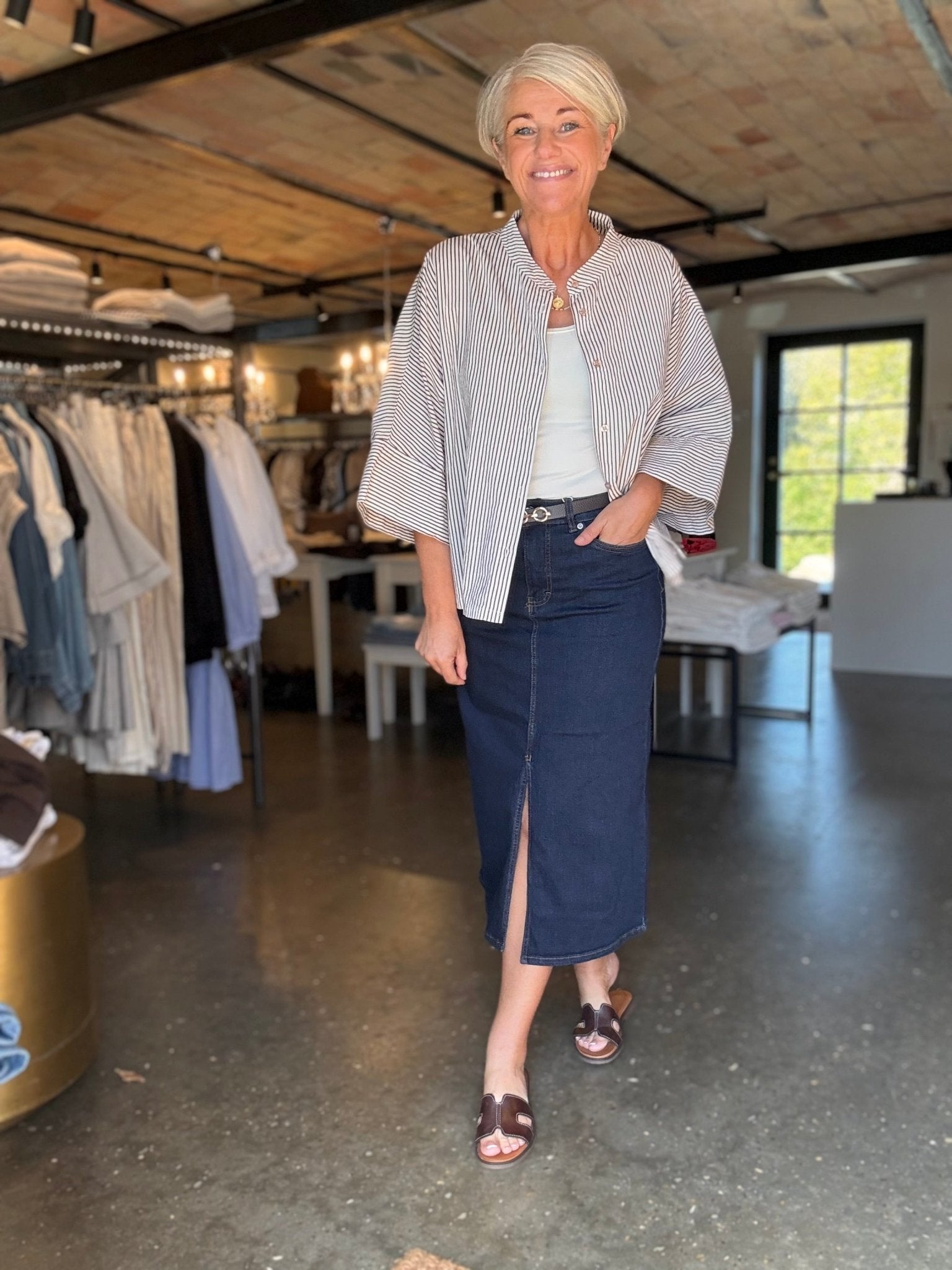 ALLY LOOSE SKJORTE BC - LifeStyle Hedensted