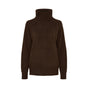 ALMA YAK TURTLENECK STRIK BRUN BTF (56)