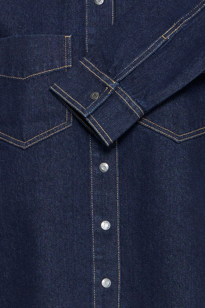 ALVA DENIMSKJORTE ICHI (S11) - LifeStyle Hedensted