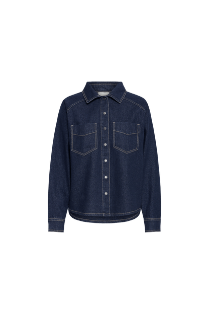 ALVA DENIMSKJORTE ICHI (S11) - LifeStyle Hedensted