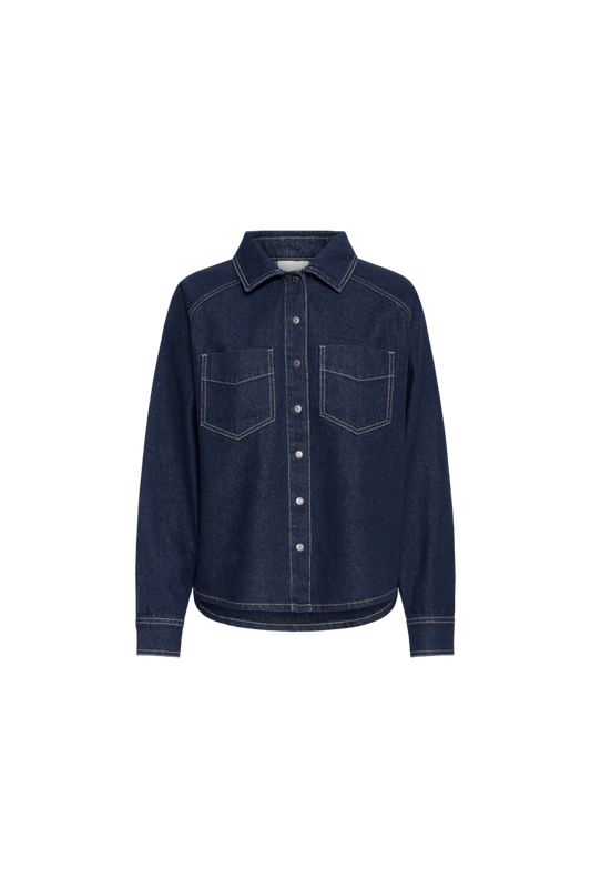 ALVA DENIMSKJORTE ICHI (S11) - LifeStyle Hedensted