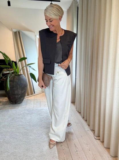 AMY BOX CROP VEST HL - LifeStyle Hedensted