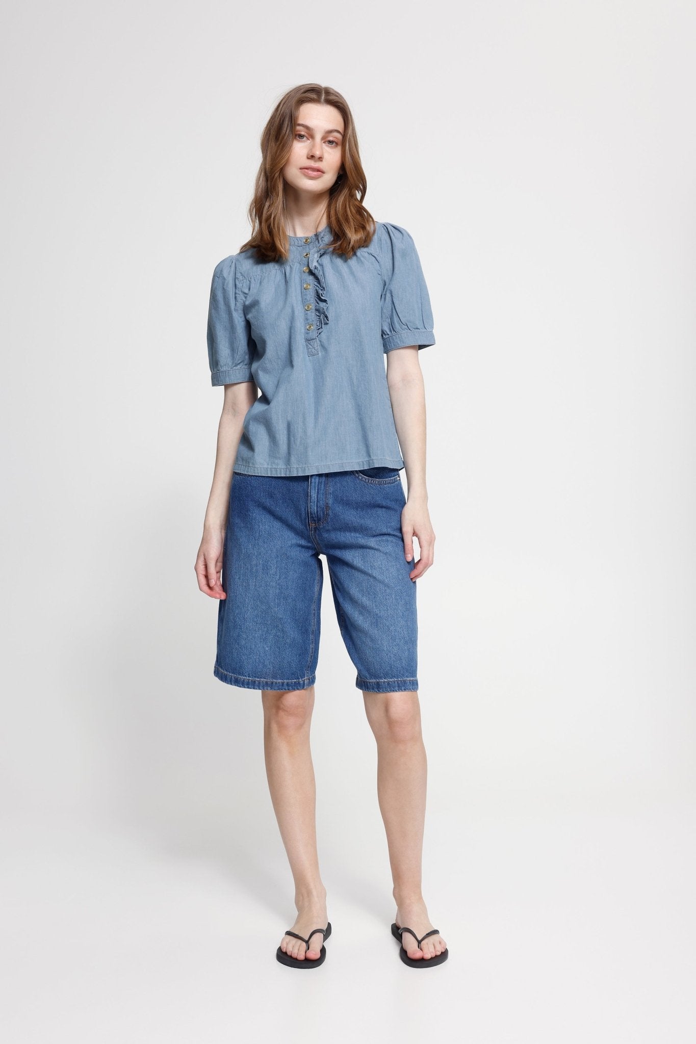ANCEY SS SKJORTE ICHI - LifeStyle Hedensted