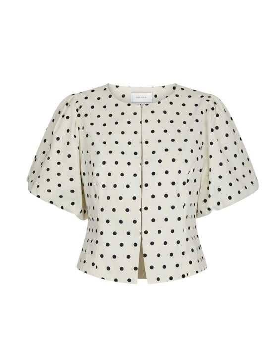 ANELA DOT BLOUSE NN - LifeStyle Hedensted
