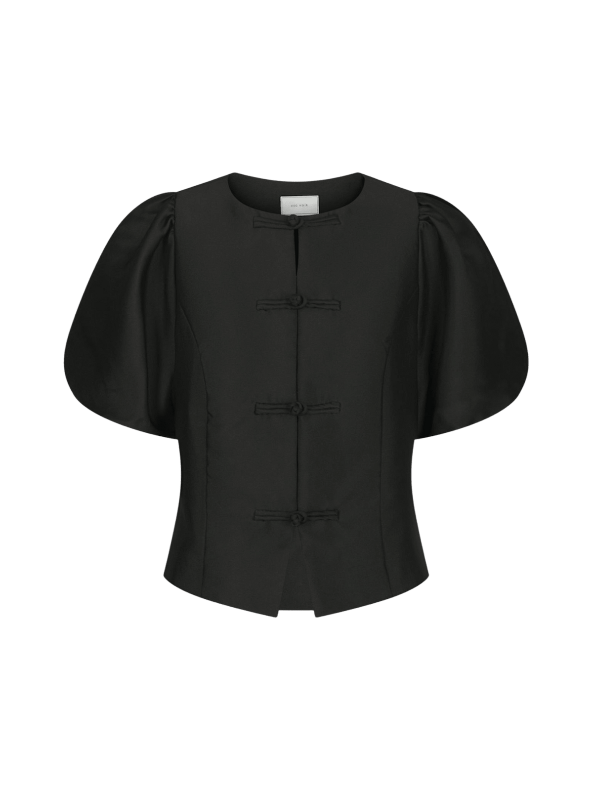 ANELA MANDARIN DULL SATIN BLUSE NN (263) - LifeStyle Hedensted