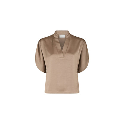 ANELLE HEAVY SATEEN BLUSE NN (263) - LifeStyle Hedensted