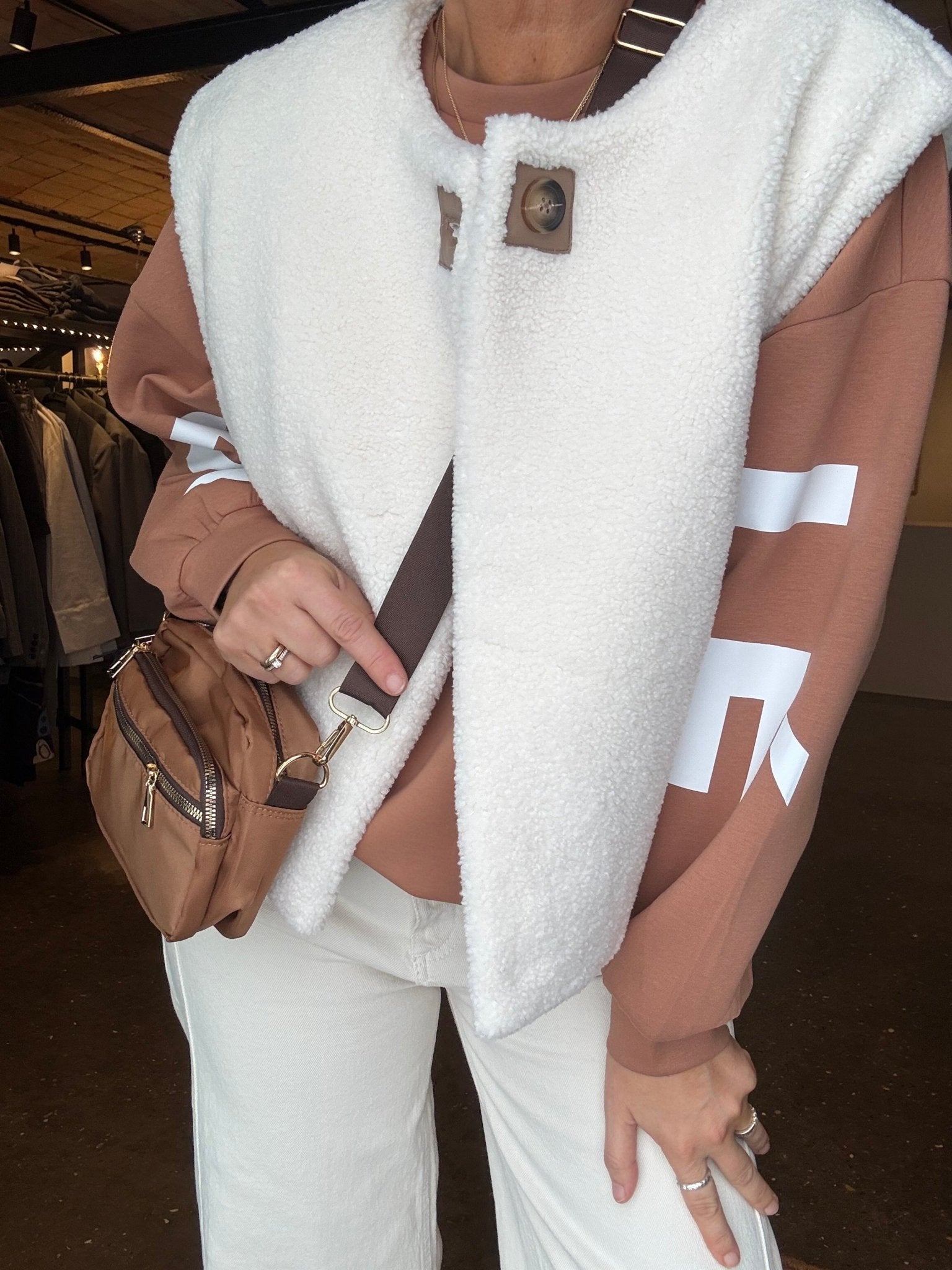 ANJANNA TEDDY VEST NN - LifeStyle Hedensted