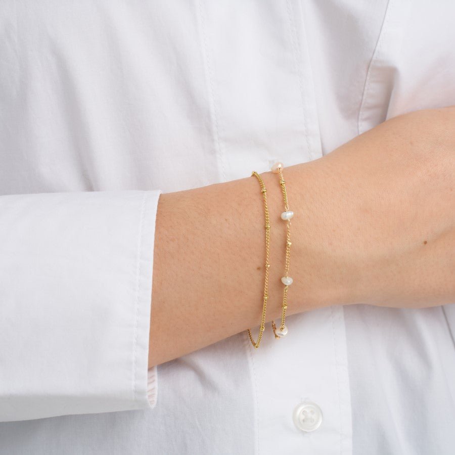 ARMBÅND MED KUGLER PURE BY NAT - LifeStyle Hedensted