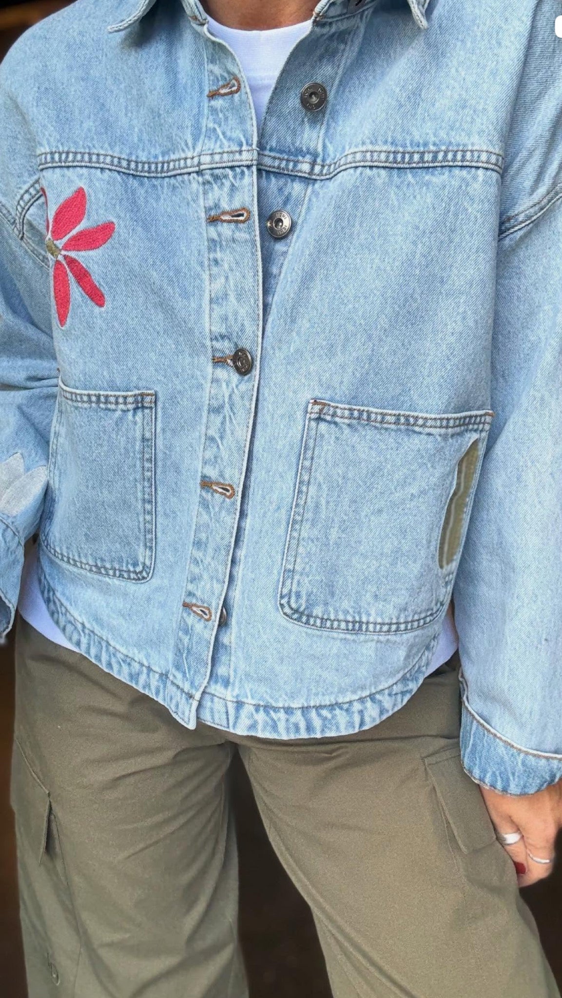 BAUVE DENIM JAKKE ICHI - LifeStyle Hedensted