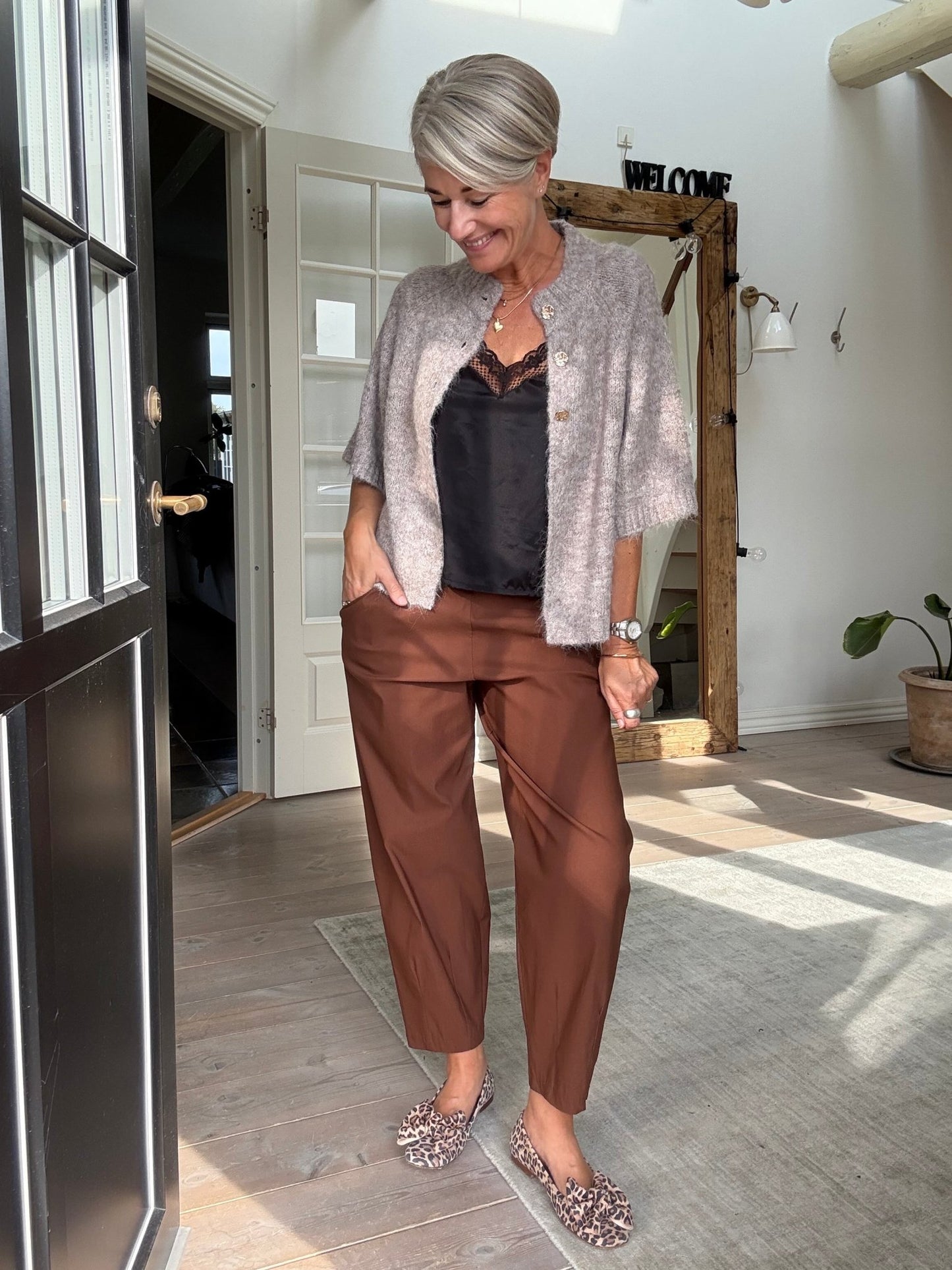 BENUTA FLUFFY KNIT CARDIGAN NN - LifeStyle Hedensted