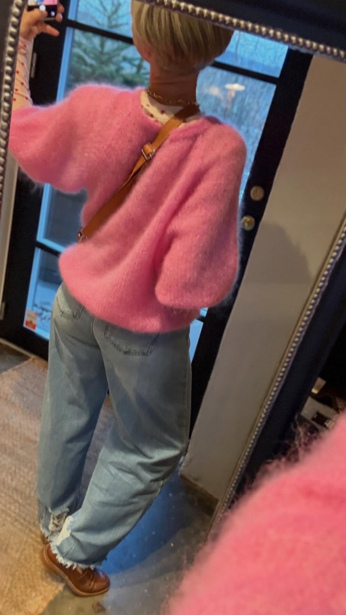 BJOERK PATENT KNIT CARDIGAN BC - LifeStyle Hedensted