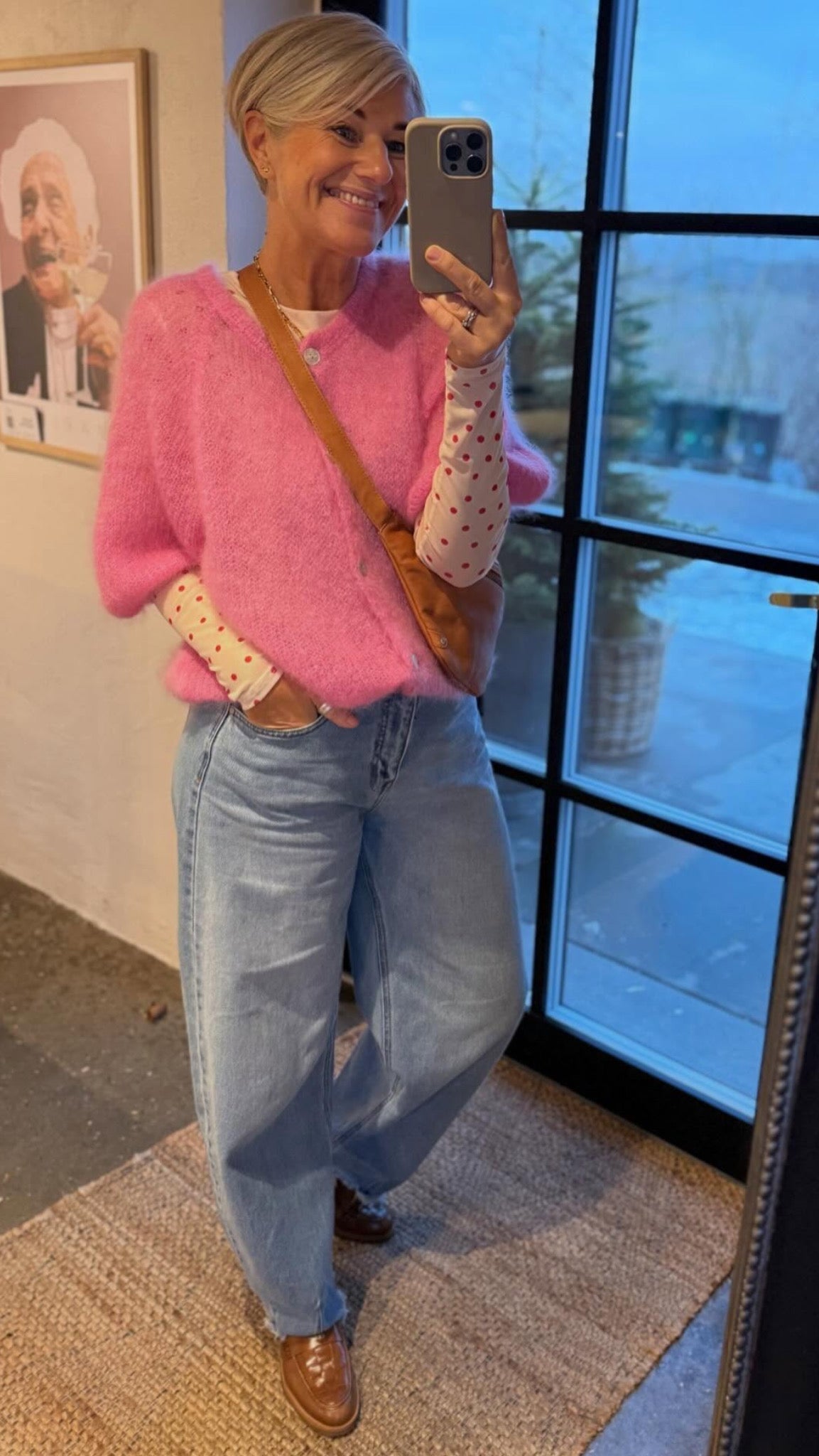 BJOERK PATENT KNIT CARDIGAN BC - LifeStyle Hedensted