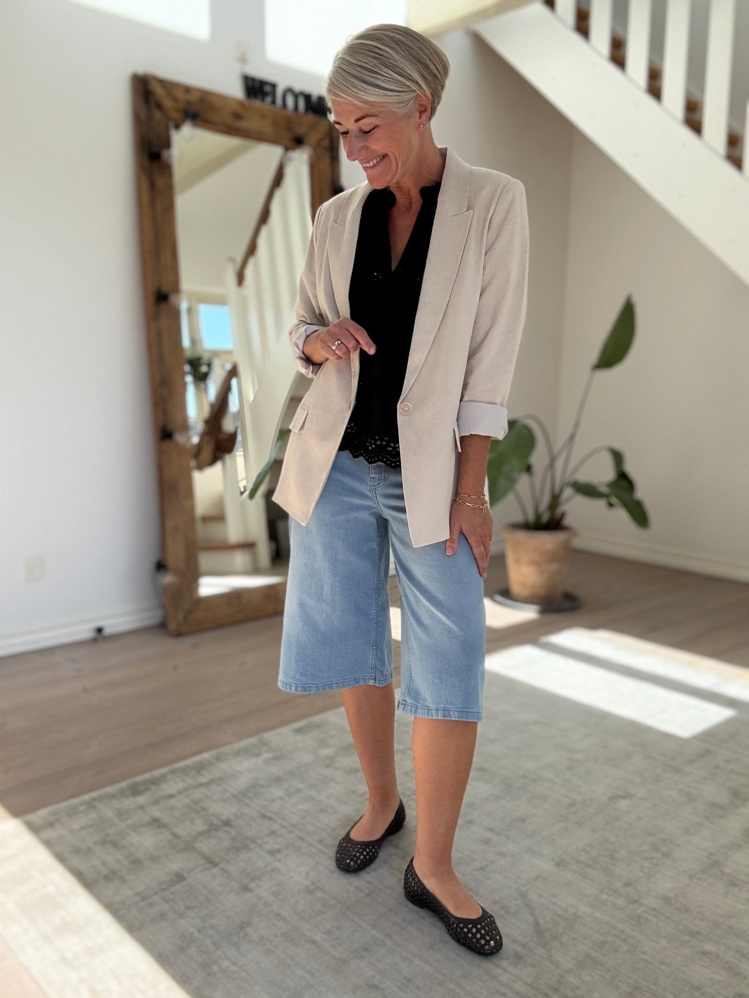 CALLY DENIM SHORTS ICHI - LifeStyle Hedensted