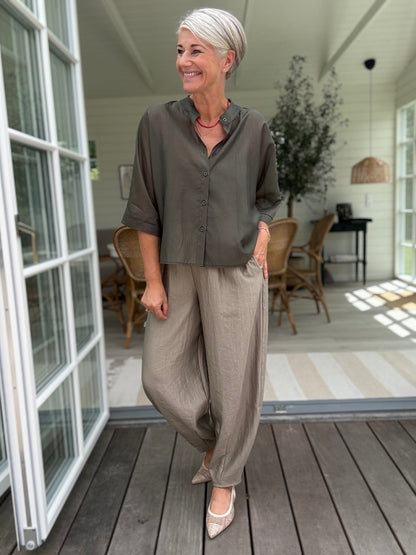 CARLA BLONDE SKJORTE BC - LifeStyle Hedensted