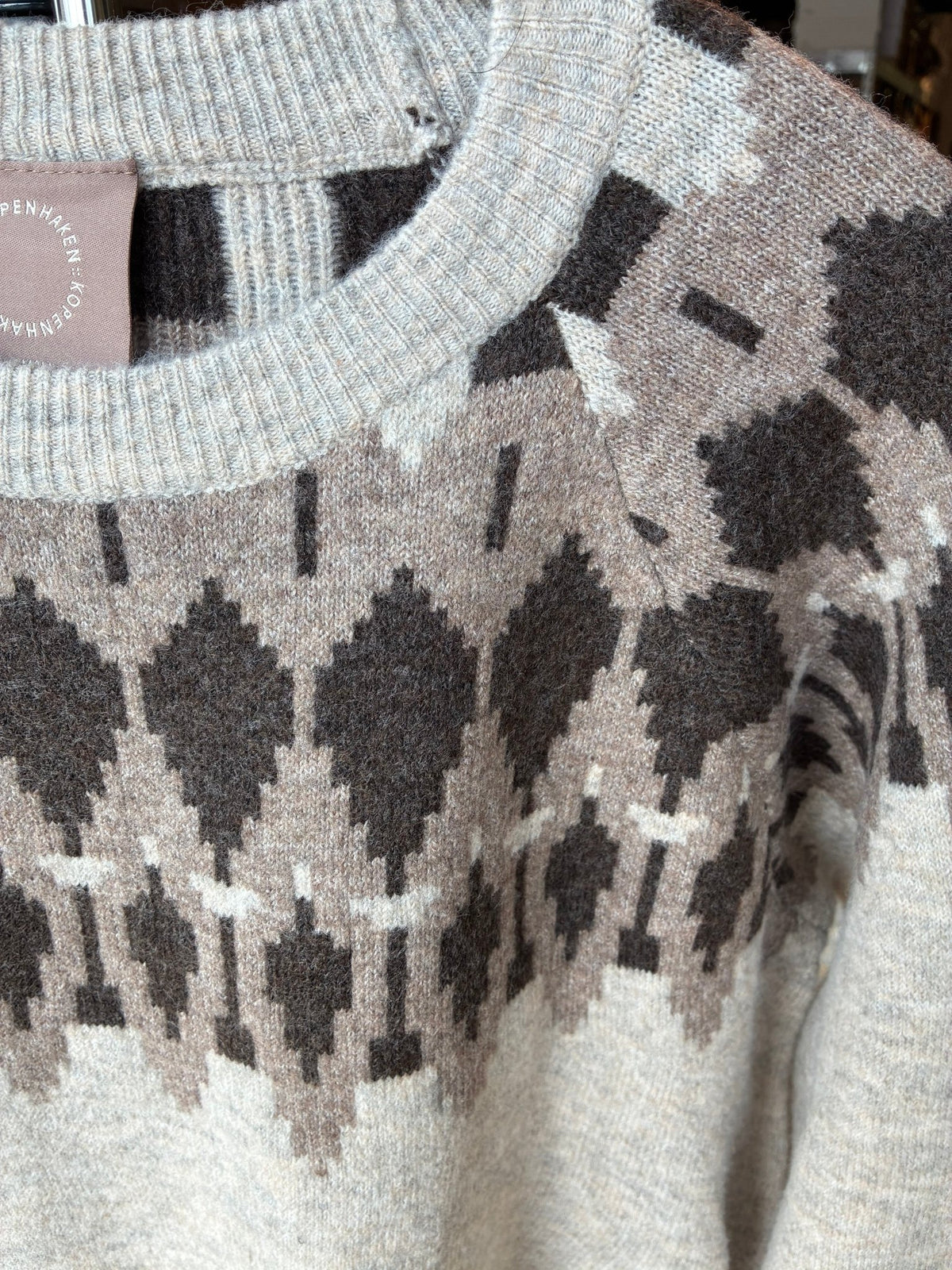 CARLA JAQUARD LS STRIK KPH (242-243) - LifeStyle Hedensted