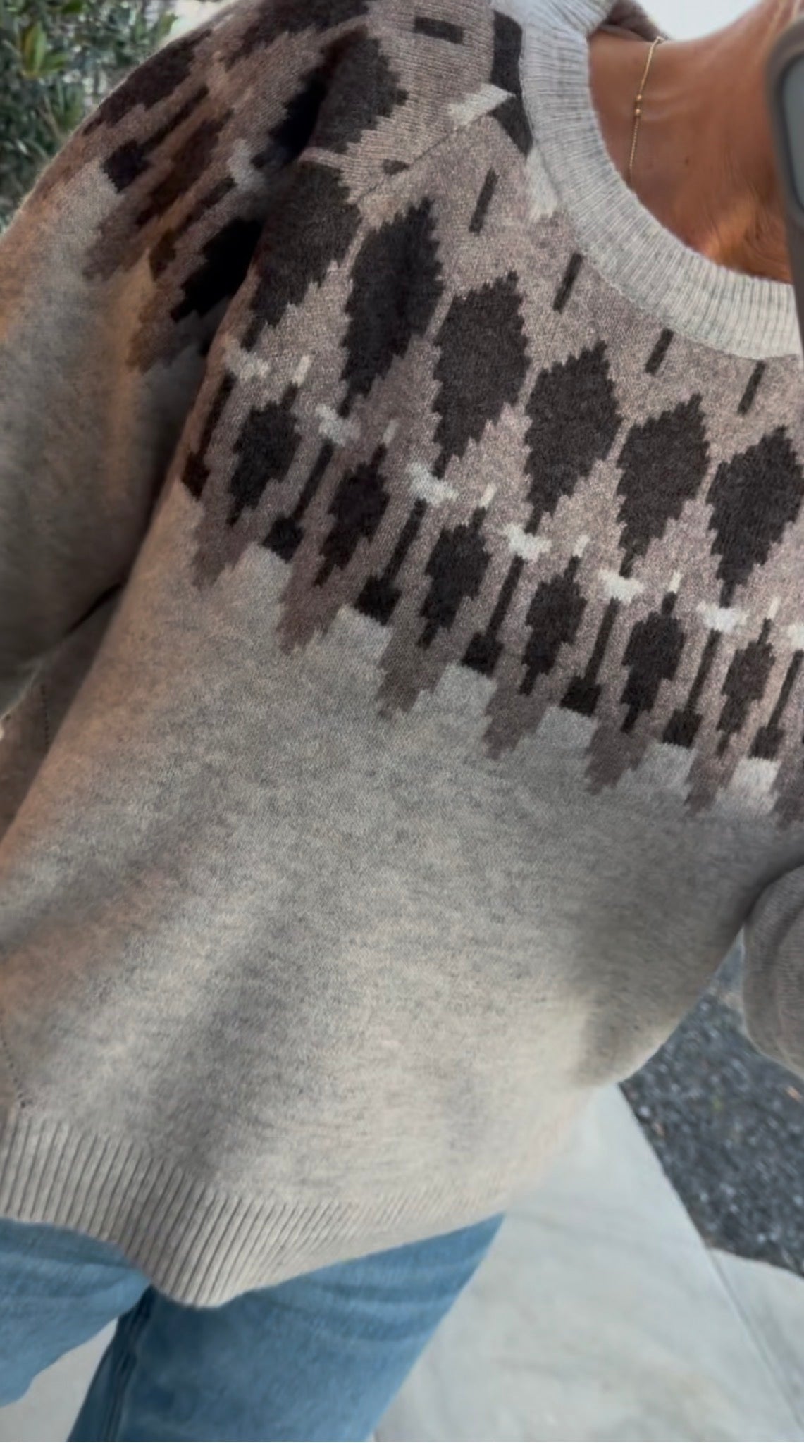 CARLA JAQUARD LS STRIK KPH (242-243) - LifeStyle Hedensted