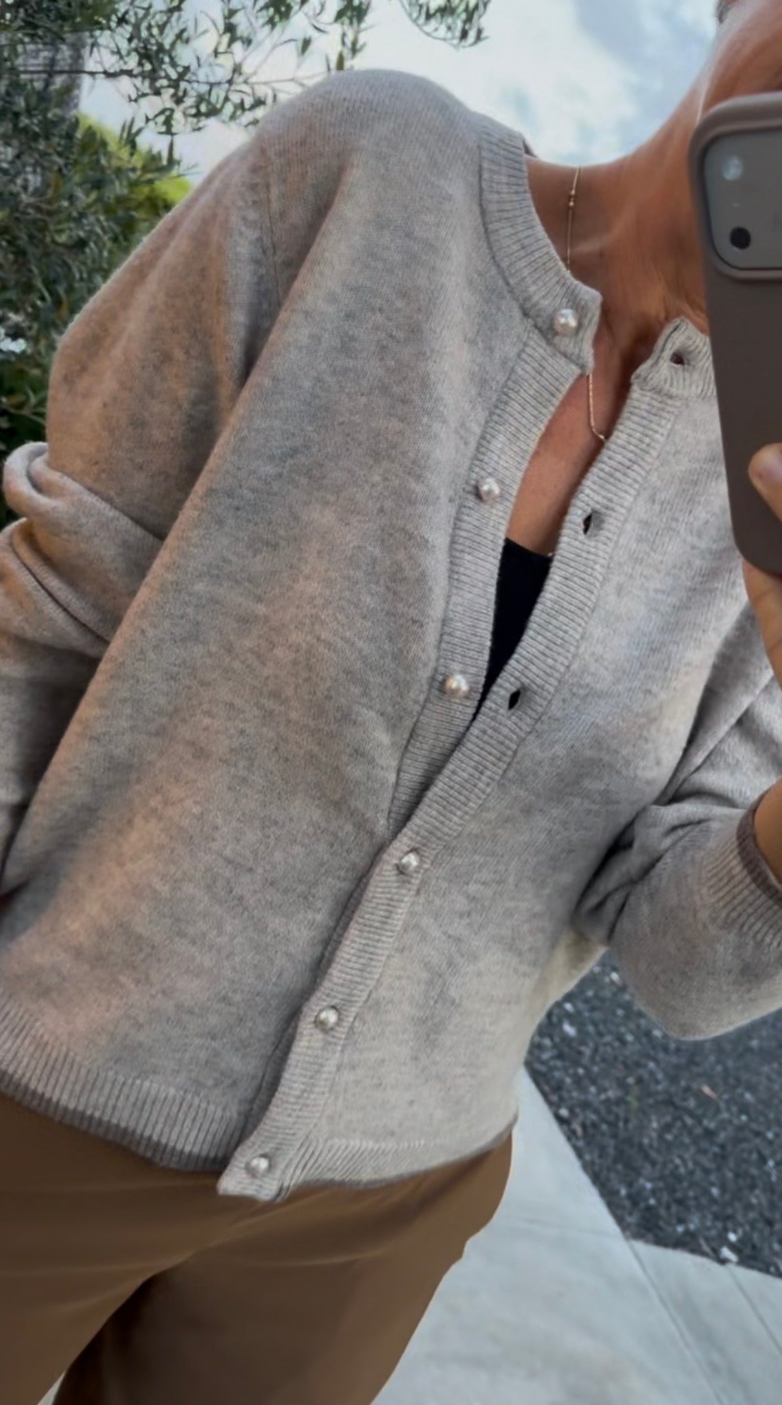CARLA SOLID LS CARDIGAN KPH (239) - LifeStyle Hedensted