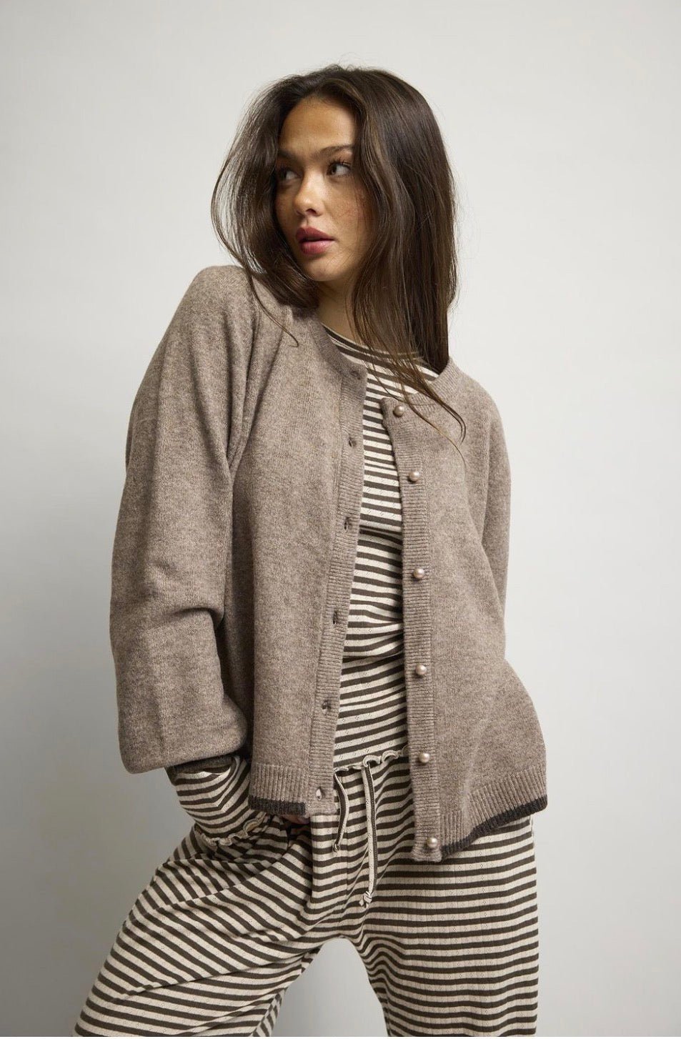 CARLA SOLID LS CARDIGAN KPH (239) - LifeStyle Hedensted
