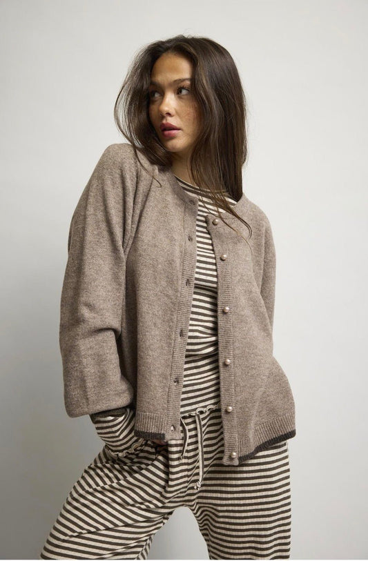 CARLA SOLID LS CARDIGAN KPH (239) - LifeStyle Hedensted