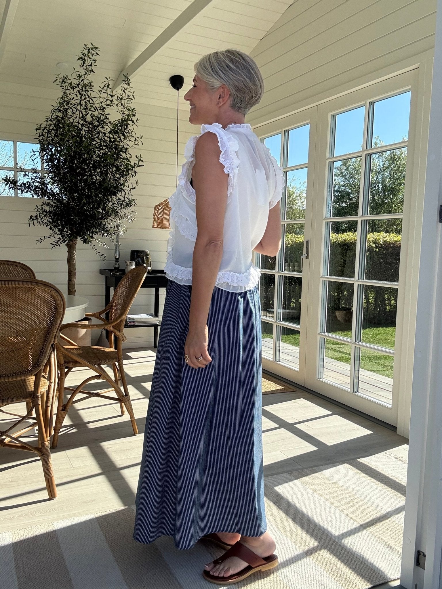 CELIA RUFFLE TOP NN - LifeStyle Hedensted