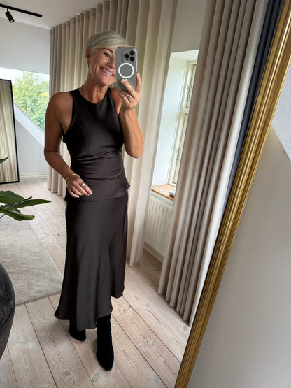 CELINA HEAVY SATEEN TOP NN - LifeStyle Hedensted