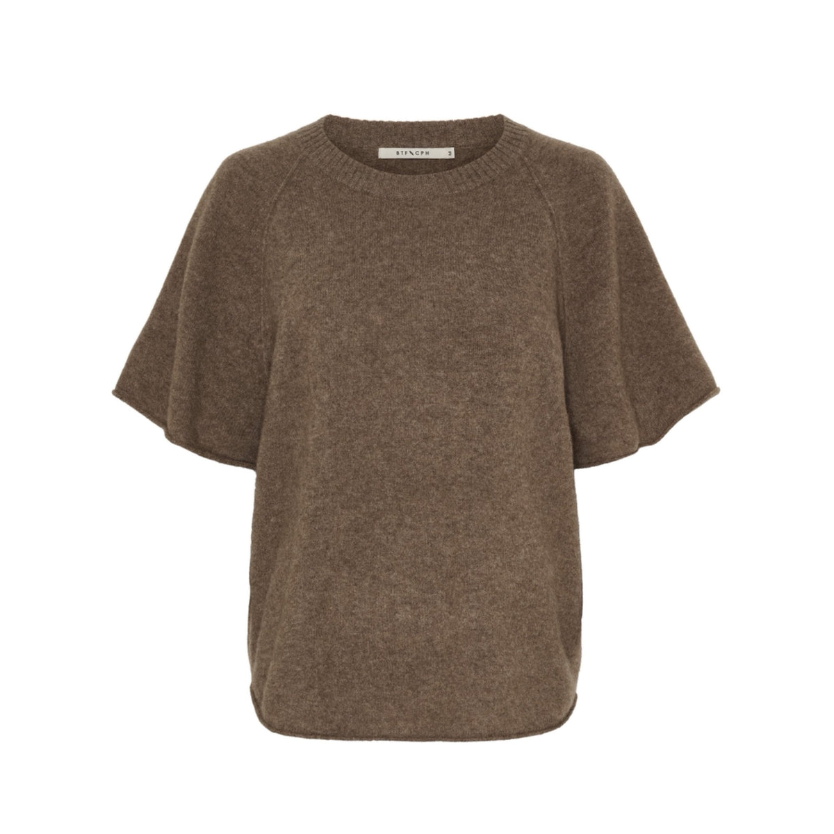 CELINA YAK K/Æ PULLOVER STRIK BEIGE BTF - LifeStyle Hedensted