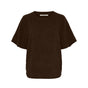 CELINA YAK K/Æ PULLOVER STRIK BRUN BTF (48)