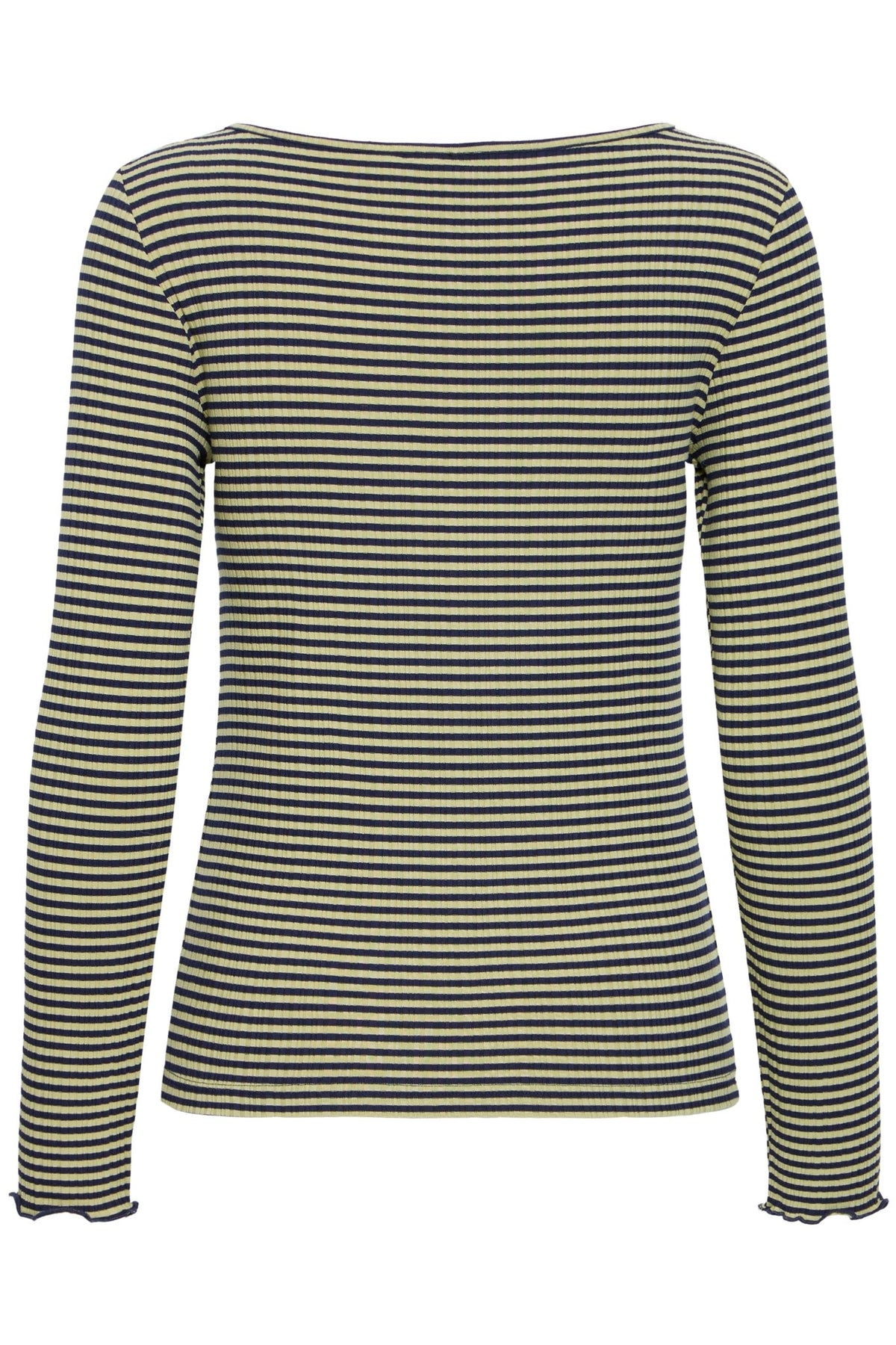 CELLA L/Æ T-SHIRT GRØN/BLÅ ICHI (160) - LifeStyle Hedensted