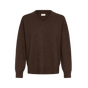 CHANTALLY STRIK PULLOVER BRUN PT (324)