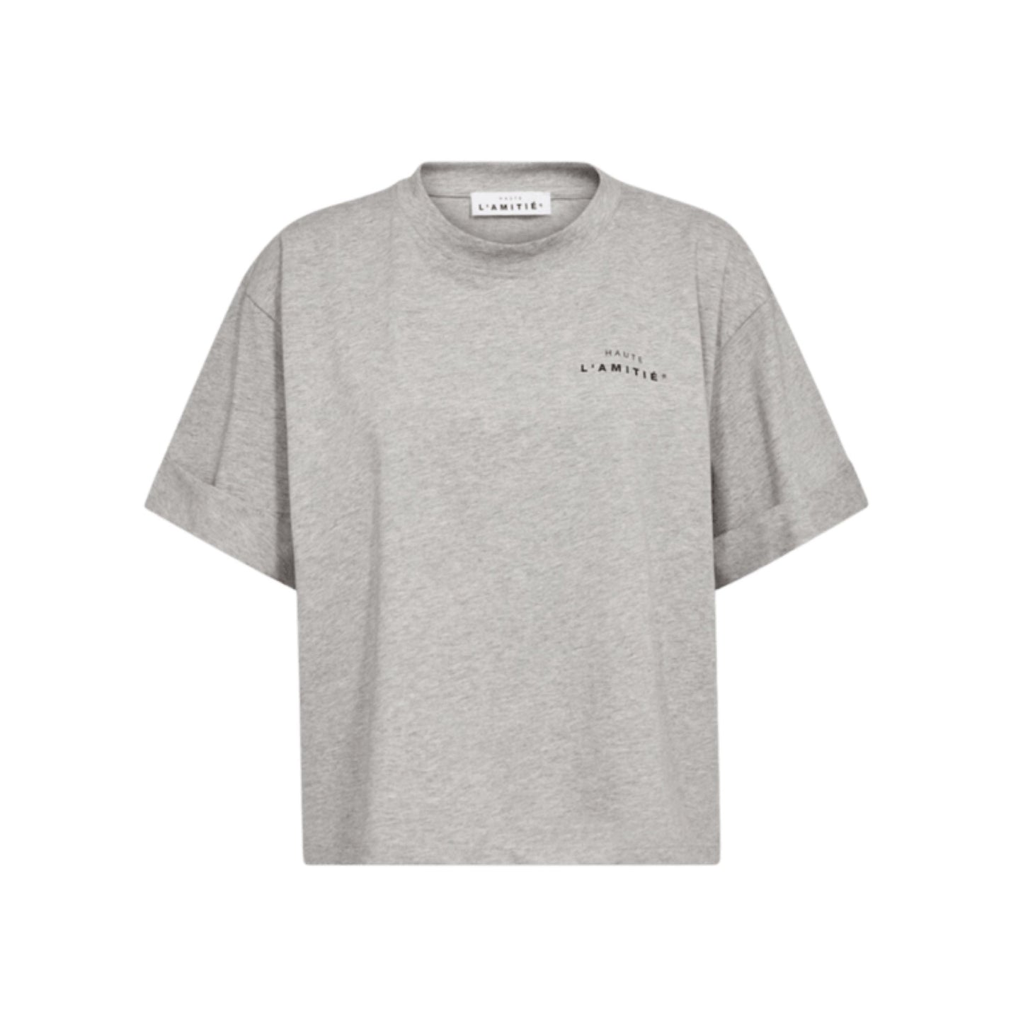 CREW NECK CROP TOP HL (115) - LifeStyle Hedensted