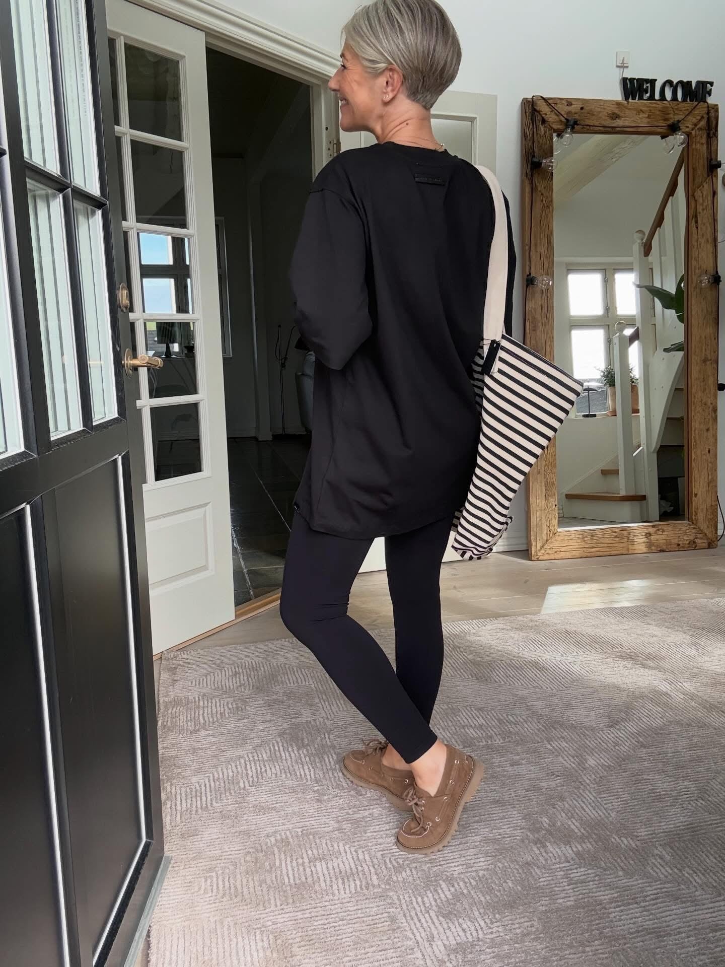 CREW RUB PRIT T - SHIRT HL - LifeStyle Hedensted