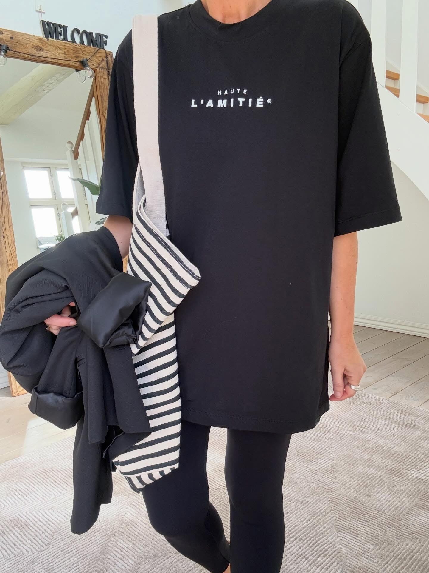 CREW RUB PRIT T - SHIRT HL - LifeStyle Hedensted