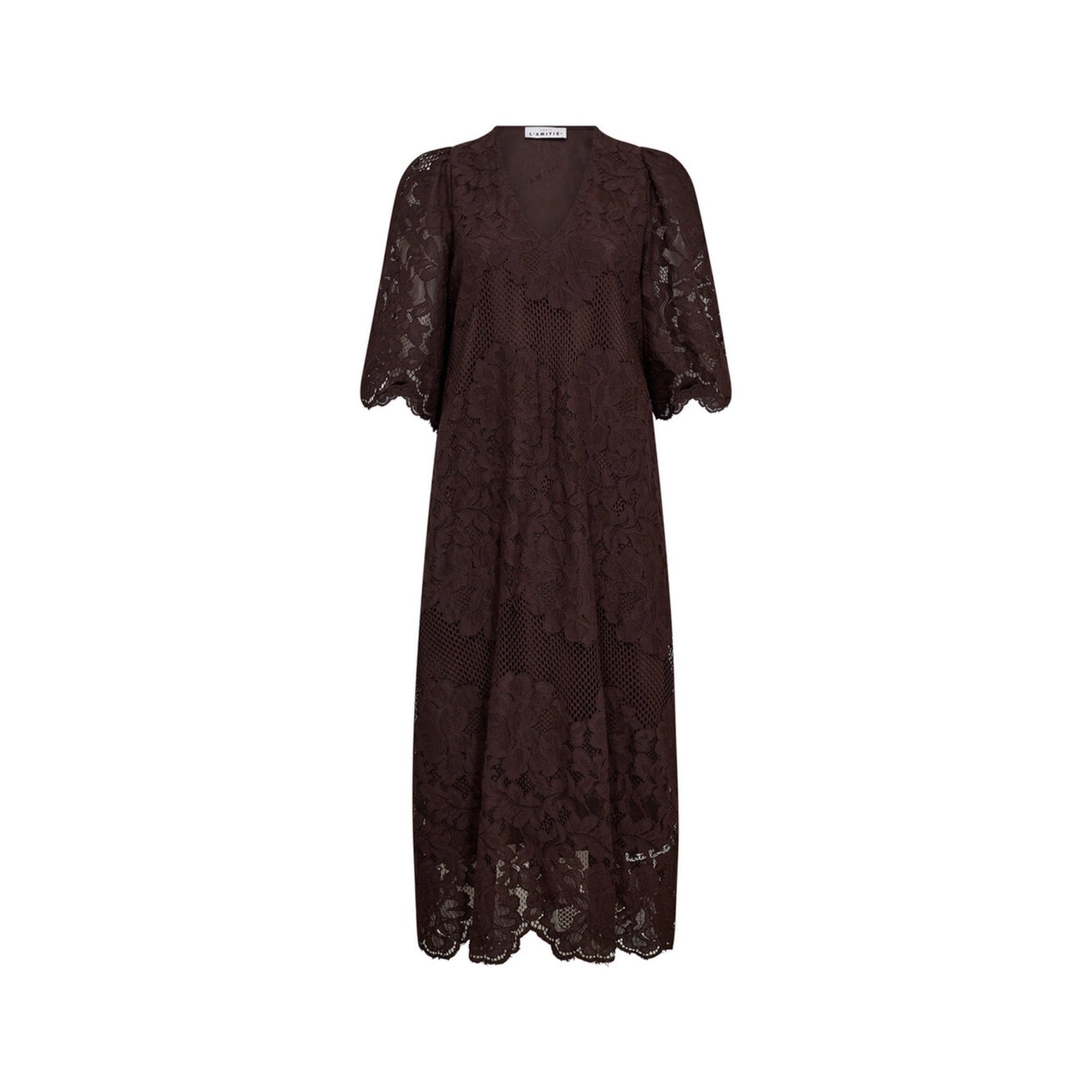 CURVEY LACE HEM KJOLE HL - LifeStyle Hedensted
