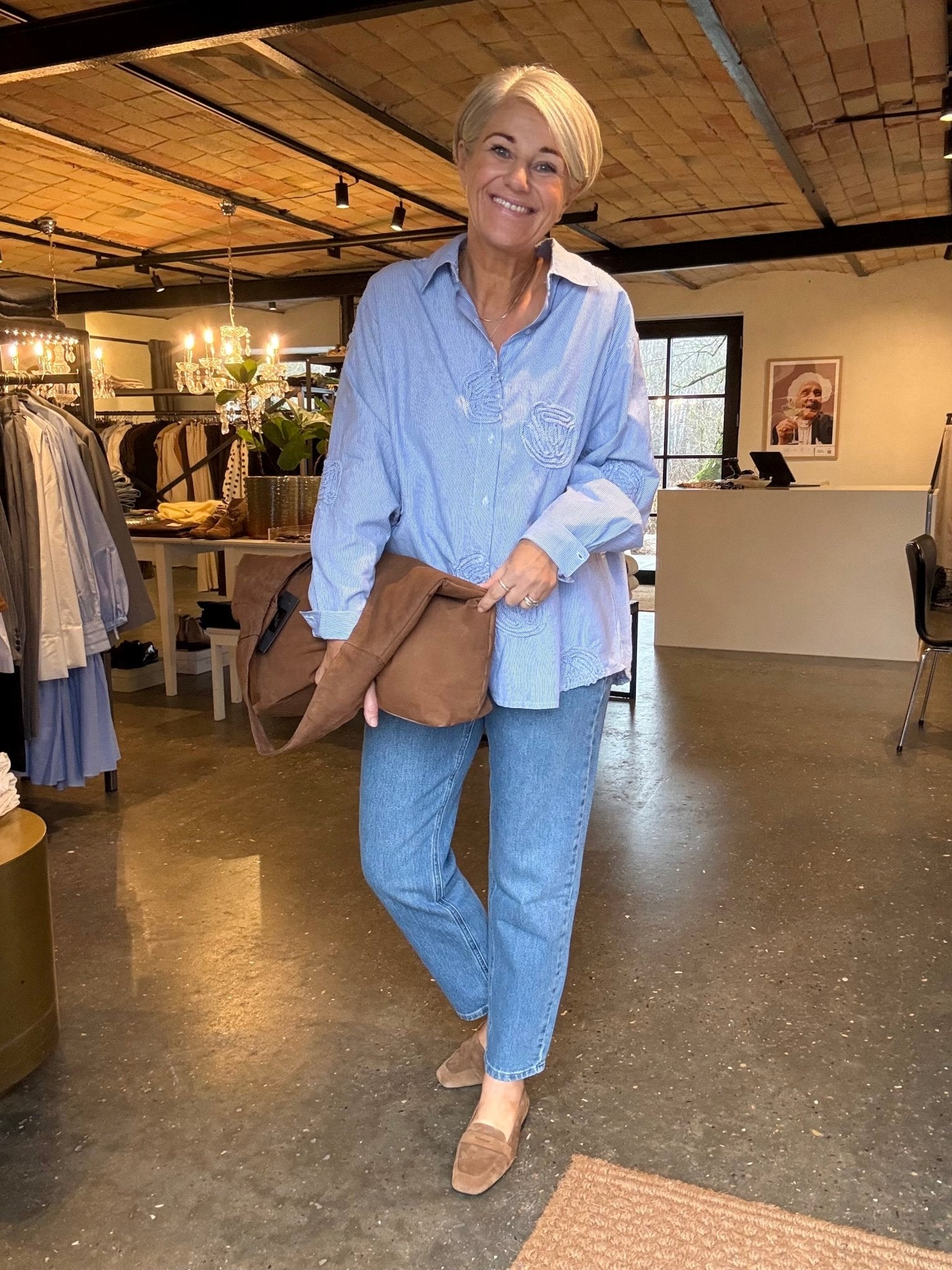 DALMA DORI MINI STRIPE BLUSE NN - LifeStyle Hedensted