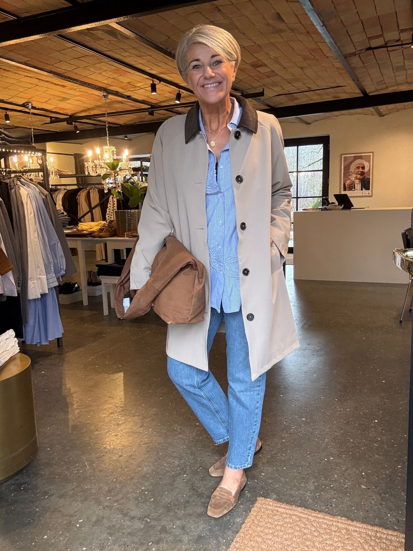 DALMA DORI MINI STRIPE BLUSE NN - LifeStyle Hedensted