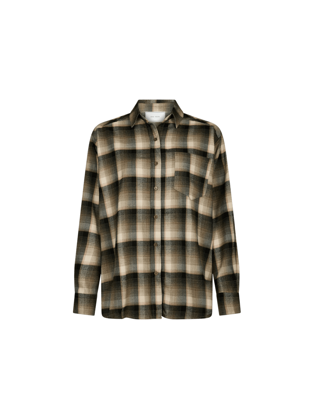 DALMA FLANNEL CHECK SKJORTE NN (267) - LifeStyle Hedensted