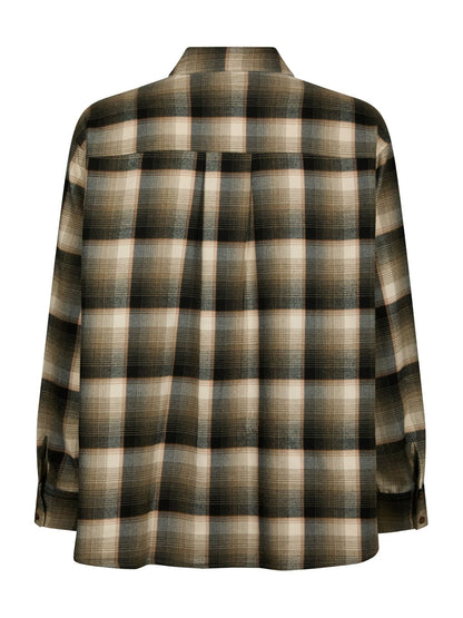 DALMA FLANNEL CHECK SKJORTE NN (267) - LifeStyle Hedensted